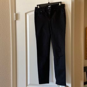 J. Crew 9” High Rise Toothpick Jeans